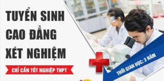 Điểm chuẩn cao đẳng Xét nghiệm Y học Đà Nẵng 2019